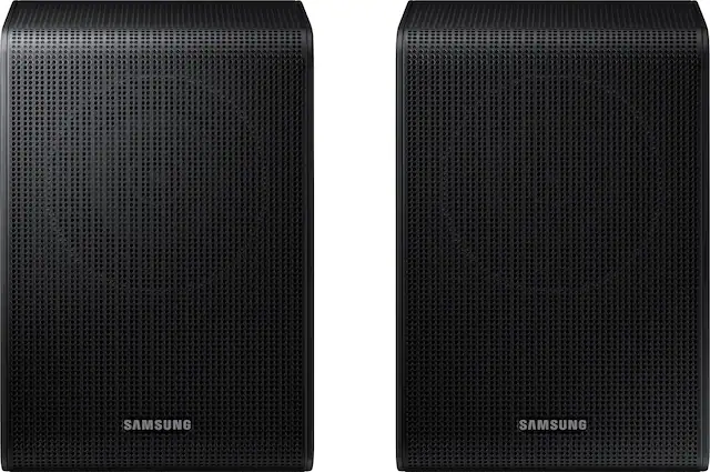 Front. Samsung - SWA-9200S/ZA 2.0 Channel Wireless Rear Speaker Kit - Black.