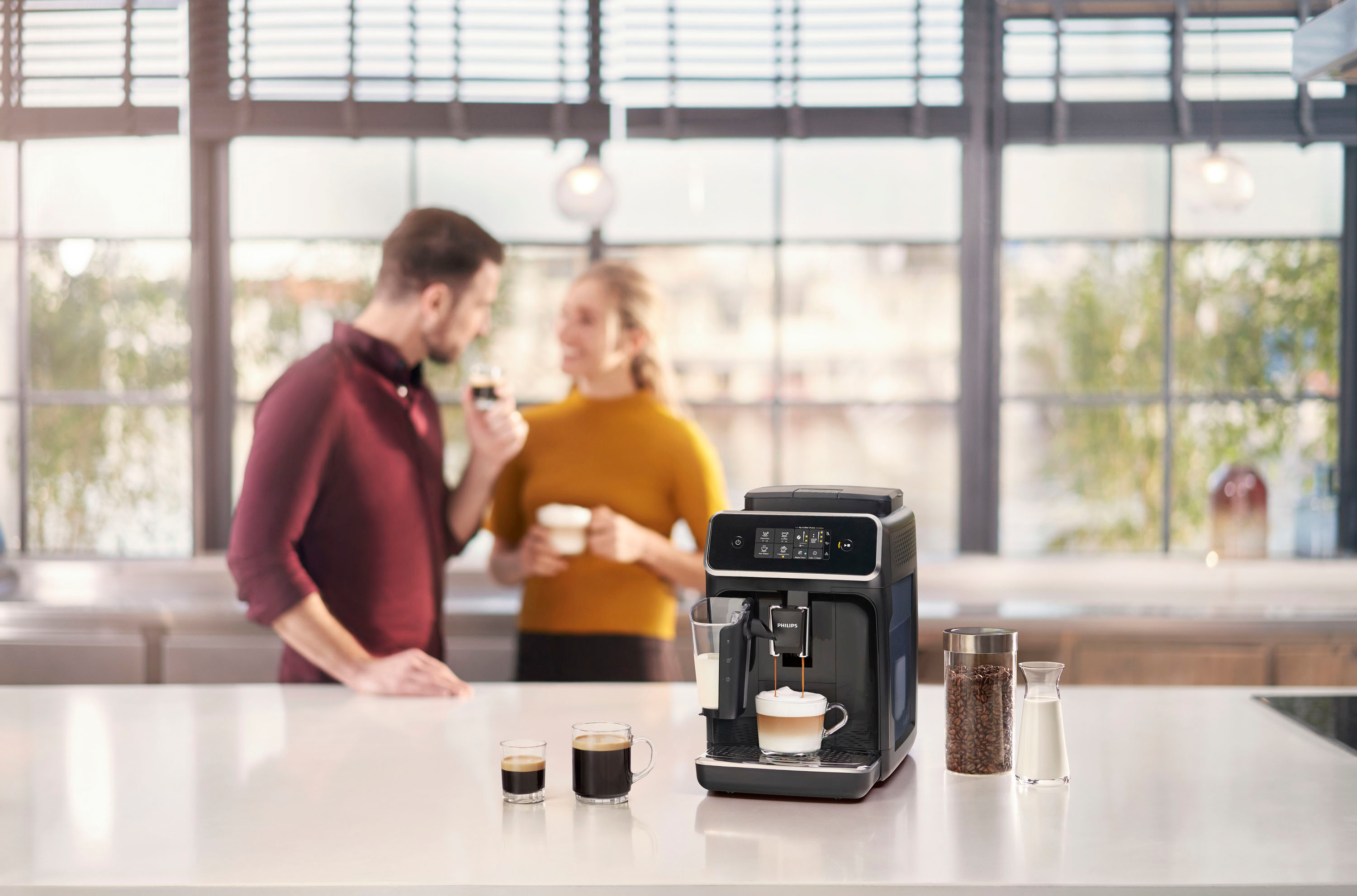 Cafetera espresso superautomática Philips serie 5400 LatteGo, 12