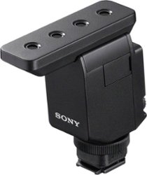 Sony - ECMB10 Multi-directional Shotgun Microphone - Front_Zoom