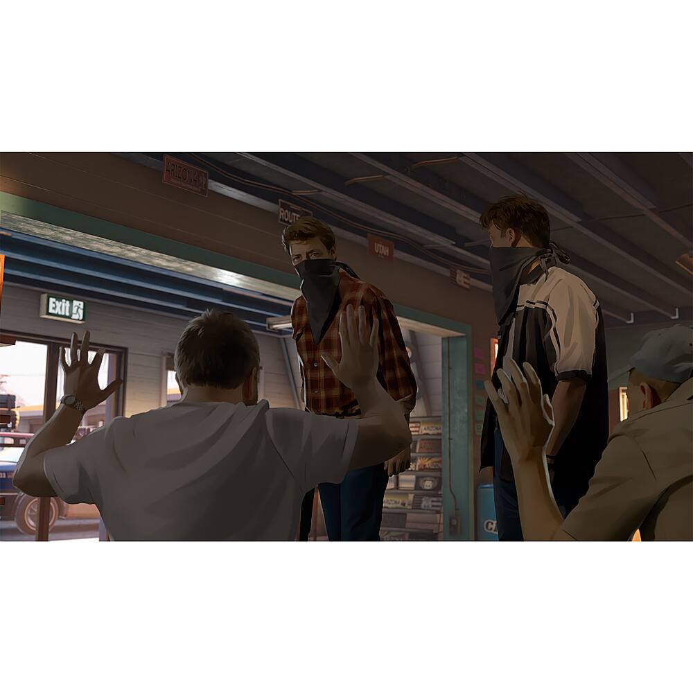 Angle. Microsoft - As Dusk Falls.