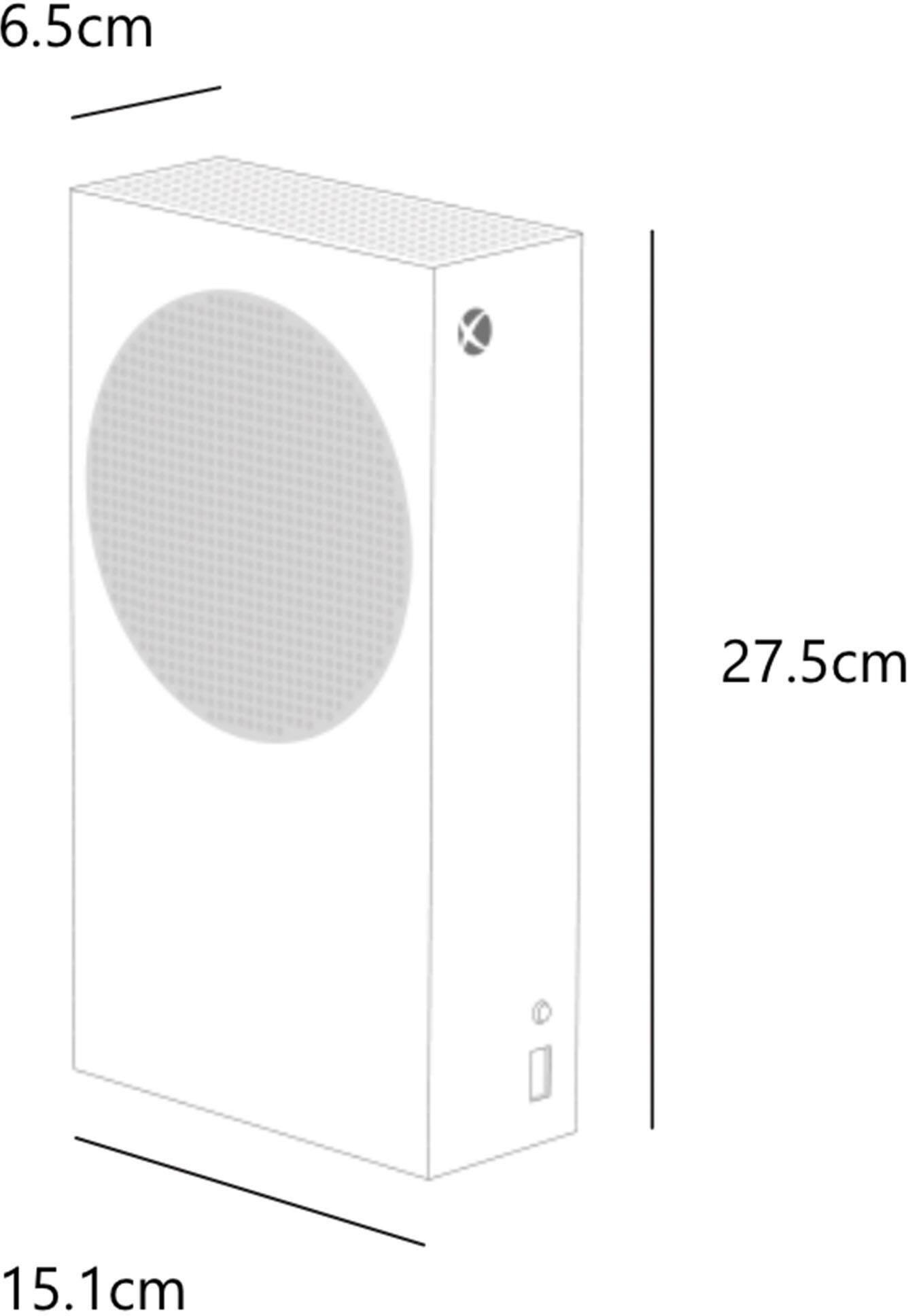 Alt View 19. Microsoft - Xbox Series S 512 GB All-Digital (Disc-Free Gaming) - Holiday Console - White.