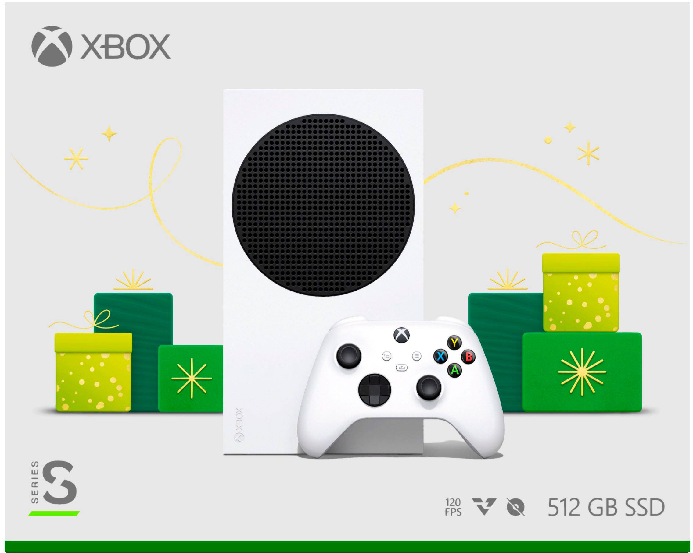 Alt View 21. Microsoft - Xbox Series S 512 GB All-Digital (Disc-Free Gaming) - Holiday Console - White.
