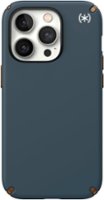 Speck - Presidio2 Pro Case with MagSafe for Apple iPhone 14 Pro - Charcoal/Cool Bronze - Front_Zoom