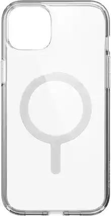 Front. Speck - Presidio Perfect-Clear Case with MagSafe for Apple iPhone 14 Pro Max - Clear.