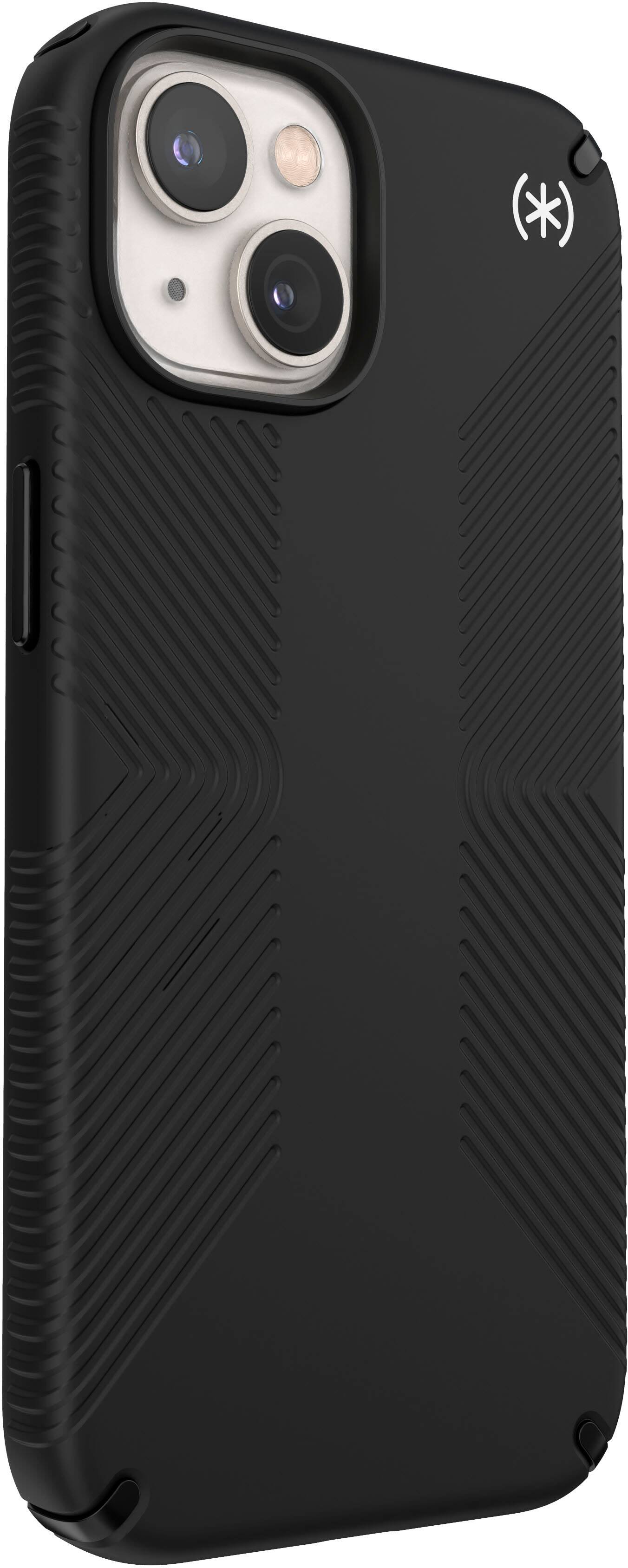 Alt View 1. Speck - Presidio2 Grip Case with MagSafe for Apple iPhone 14 - Black.