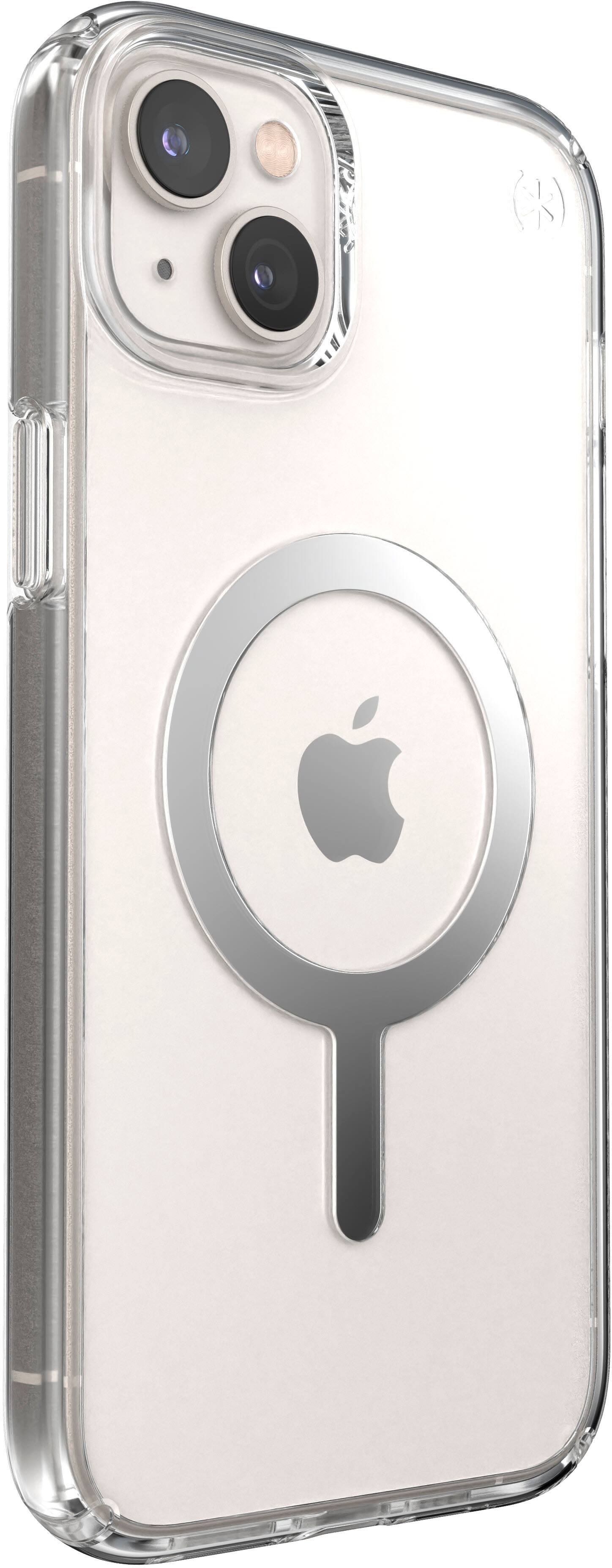 Alt View 1. Speck - Presidio Perfect-Clear Case with MagSafe for Apple iPhone 14 Plus - Clear.