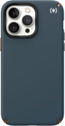 Speck - Presidio2 Pro Case with MagSafe for Apple iPhone 14 Pro Max - Charcoal/Cool Bronze - Front_Zoom