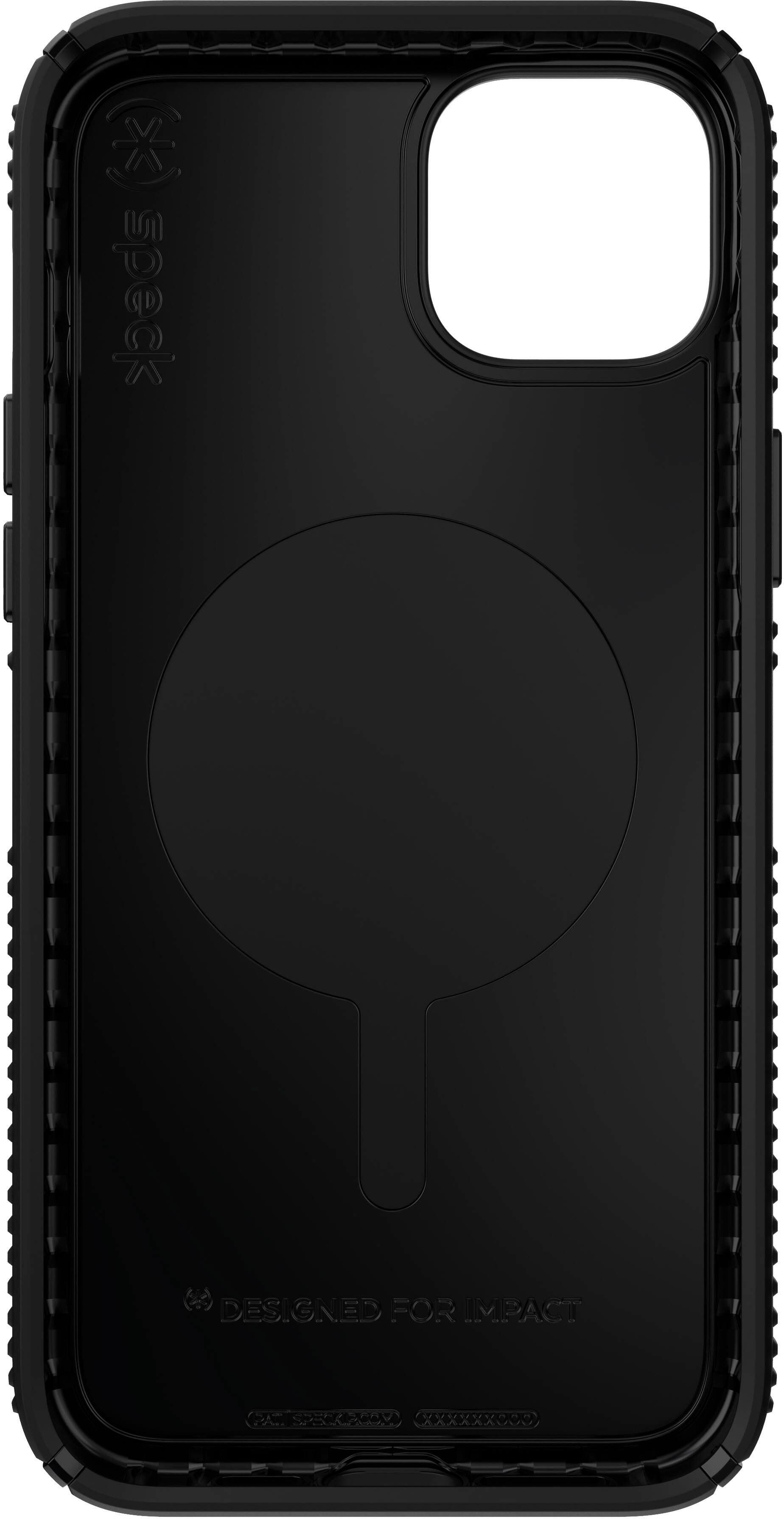 Alt View 3. Speck - Presidio2 Grip Case with MagSafe for Apple iPhone 14 Plus - Black.