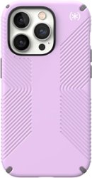 Speck - Presidio2 Grip Case with MagSafe for Apple iPhone 14 Pro - Spring Purple - Front_Zoom