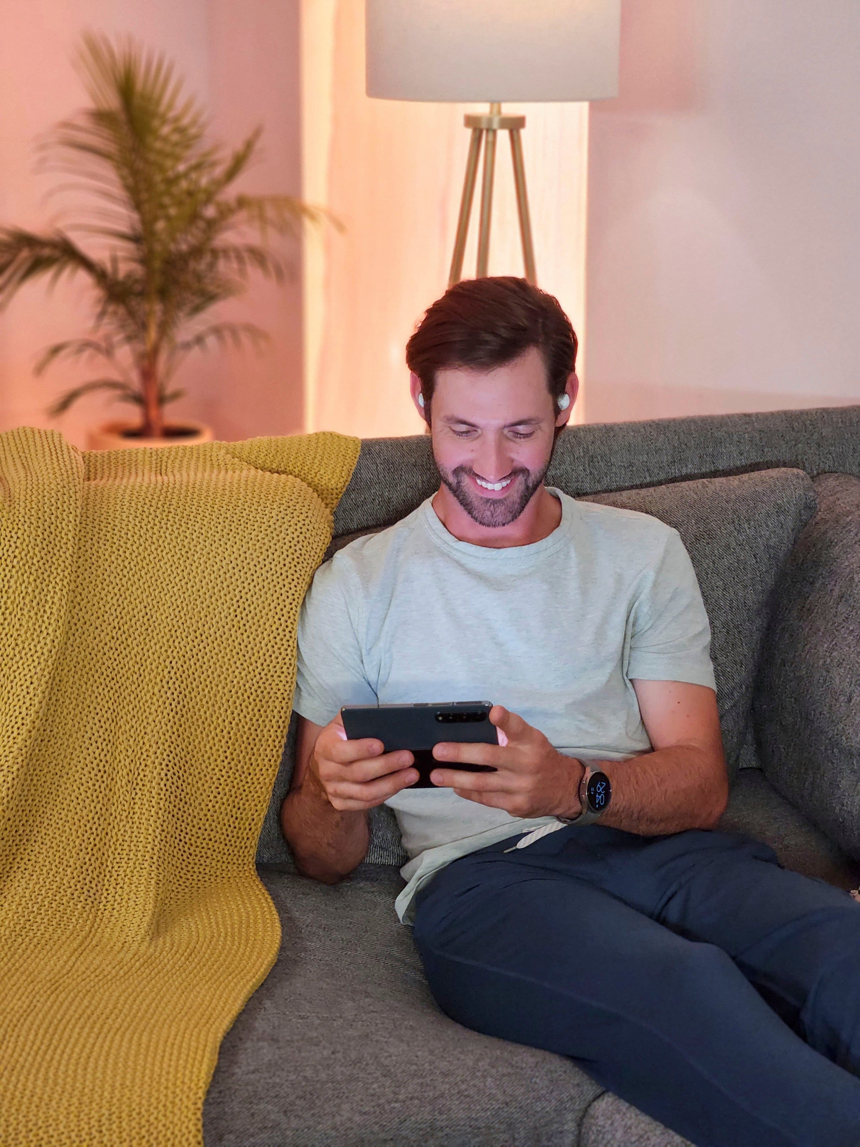 Alt View 18. Samsung - Geek Squad Certified Refurbished Galaxy Watch5 Pro Titanium Smartwatch 45mm LTE - Gray.