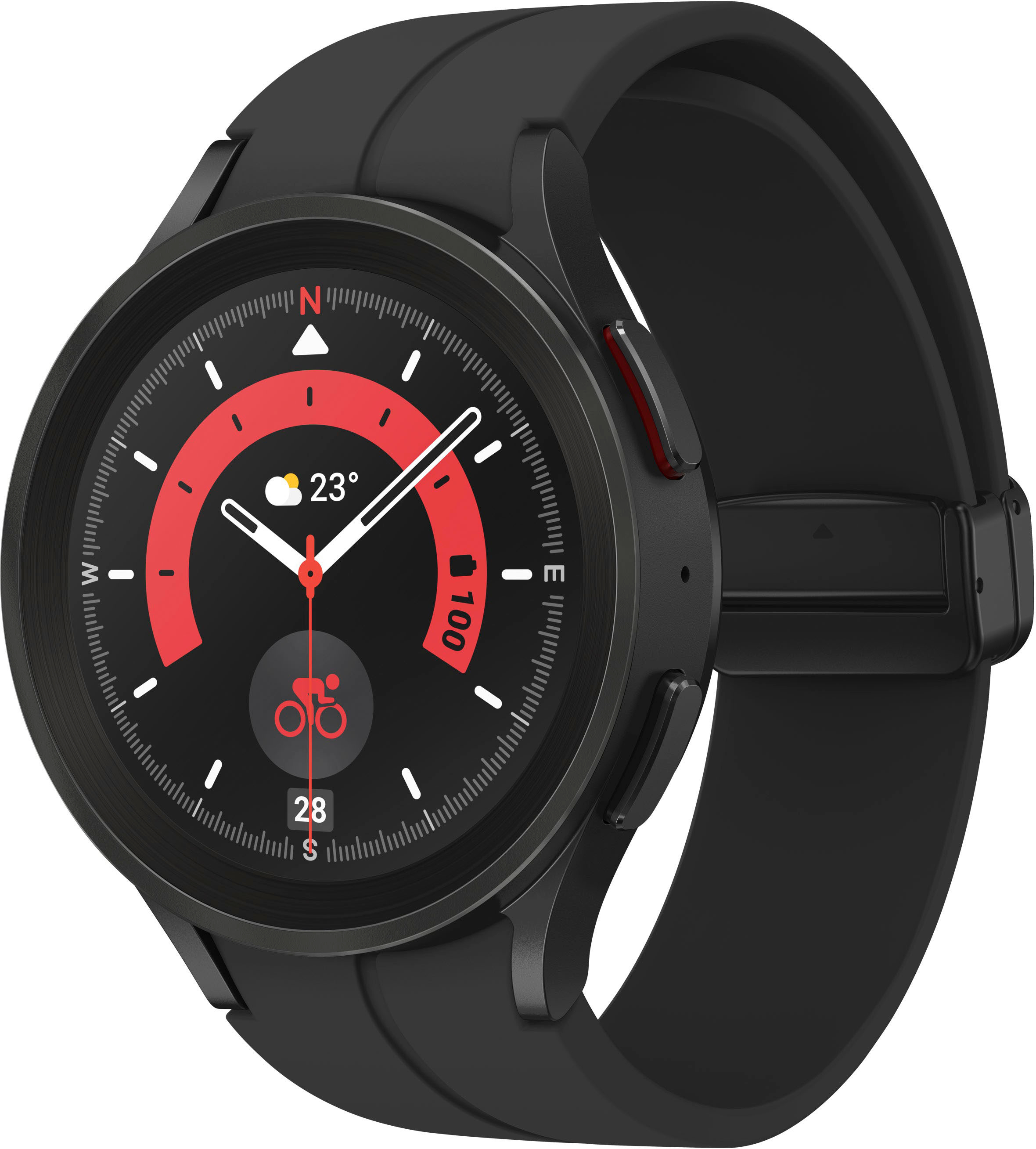 Samsung Galaxy Watch5 Pro Titanium Smartwatch 45mm LTE Black SM