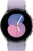 Samsung - Galaxy Watch5 Aluminum Smartwatch 40mm LTE - Bora Purple - Front_Zoom