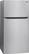 Alt View Standard 1. LG - 20.2 Cu. Ft. Top-Freezer Refrigerator - Stainless-Steel.