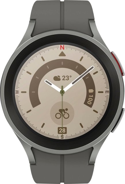 Samsung Galaxy Watch5 Pro Titanium Smartwatch 45mm BT Gray SM