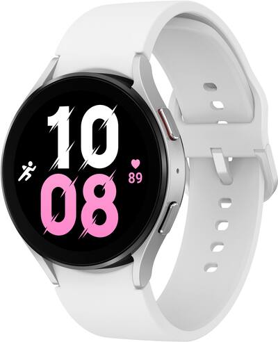 Samsung Galaxy Watch5 Aluminum Smartwatch 44mm LTE Silver (2022 Samsung Galaxy Watch5 Aluminum Smartwatch 44mm LTE Silver (2022