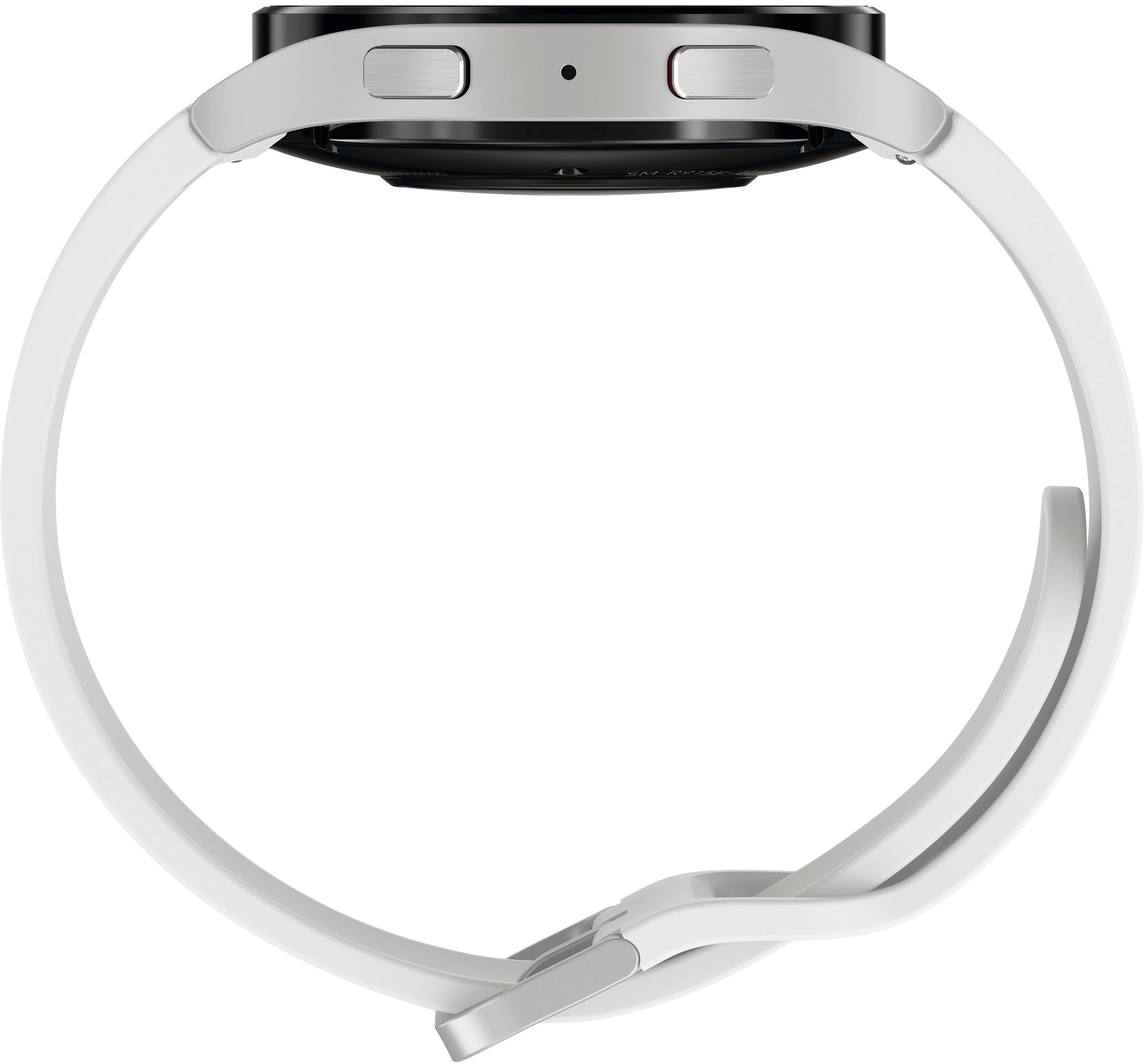 Best Buy: Samsung Galaxy Watch5 Aluminum Smartwatch 44mm LTE Silver SM ...