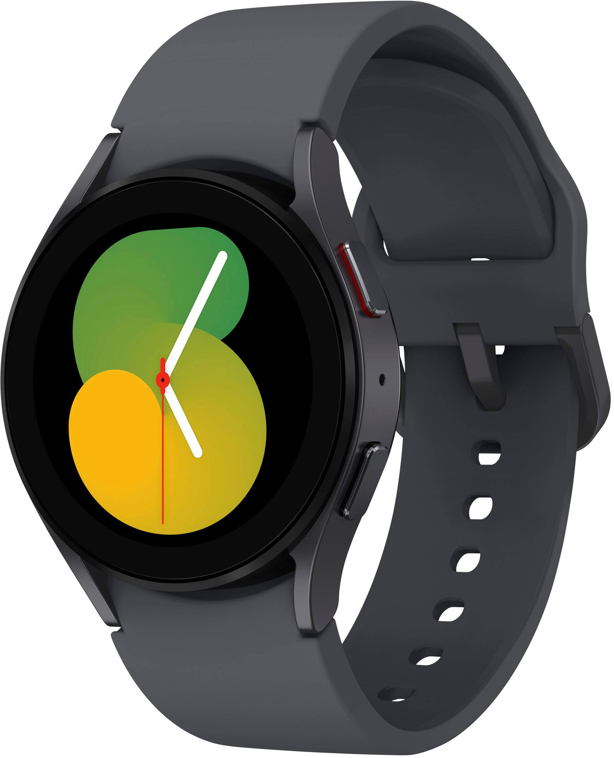 Alt View 12. Samsung - Galaxy Watch5 Aluminum Smartwatch 40mm LTE - Graphite.