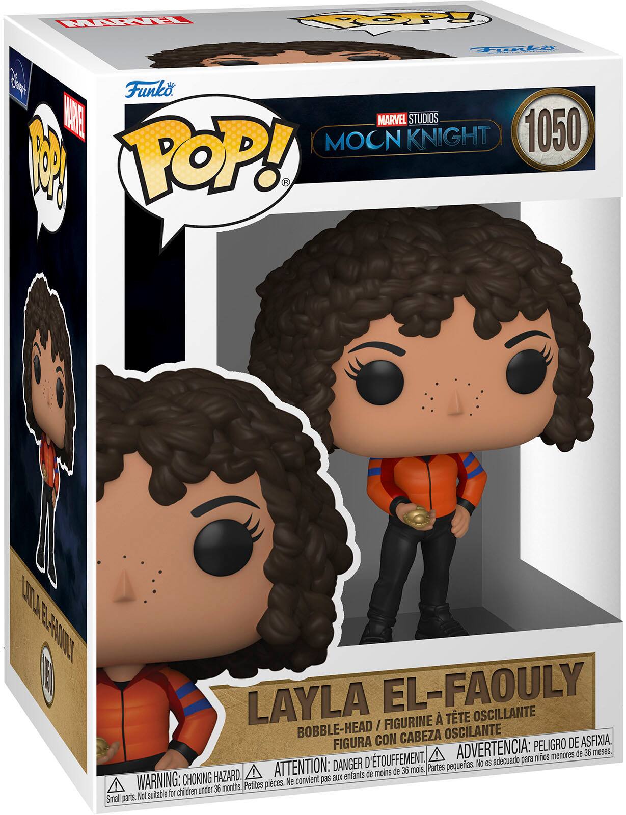 Angle. Funko - POP! Marvel: Moon Knight - Layla El-Faouly.