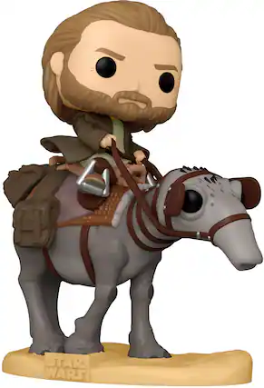 Front. Funko - POP! Ride Deluxe: Star Wars Obi-Wan Kenobi - Ben Kenobi on Eopie.