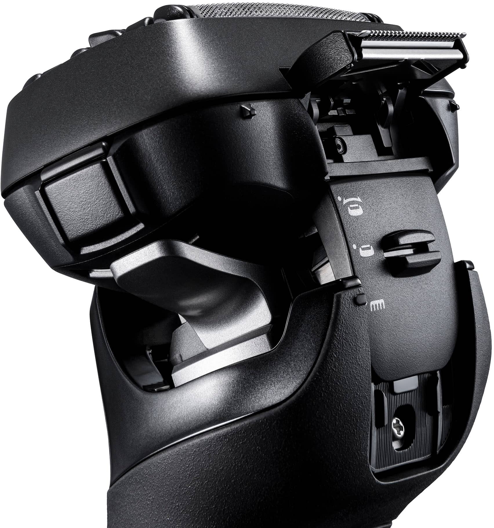 Alt View 12. Panasonic - Arc6 Six-Blade Wet/Dry Electric Shaver with Automatic Cleaning and Charging Station - Black.