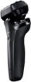 Left Zoom. Panasonic - Arc6 Six-Blade Wet/Dry Electric Shaver with Automatic Cleaning and Charging Station - Black.