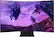 Alt View 12. Samsung - Odyssey Ark 55” LED Curved 4K UHD Gaming Monitor - Black.