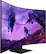 Alt View 22. Samsung - Odyssey Ark 55” LED Curved 4K UHD Gaming Monitor - Black.