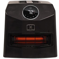 Heat Storm - Mojave 1500 Watt Portable Heater - Black - Front_Zoom