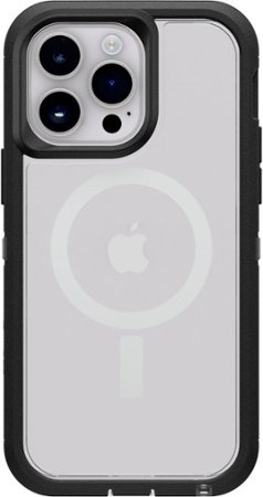 OtterBox - Defender Series Pro XT MagSafe Hard Shell for Apple iPhone 14 Pro Max - Black Crystal