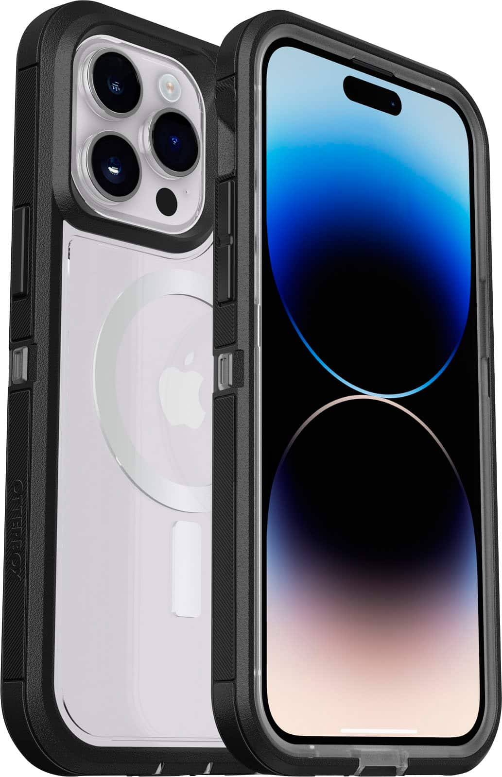 Alt View 1. OtterBox - Defender Series Pro XT MagSafe Hard Shell for Apple iPhone 14 Pro Max - Black Crystal.