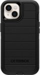 Front Zoom. OtterBox - Defender Series Pro Hard Shell for Apple iPhone 14 and Apple iPhone 13 - Black.