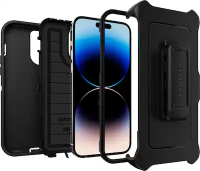 Otterbox iPhone 14 Pro Max Defender Series Pro Case - Black Otterbox iPhone 14 Pro Max Defender Series Pro Case - Black