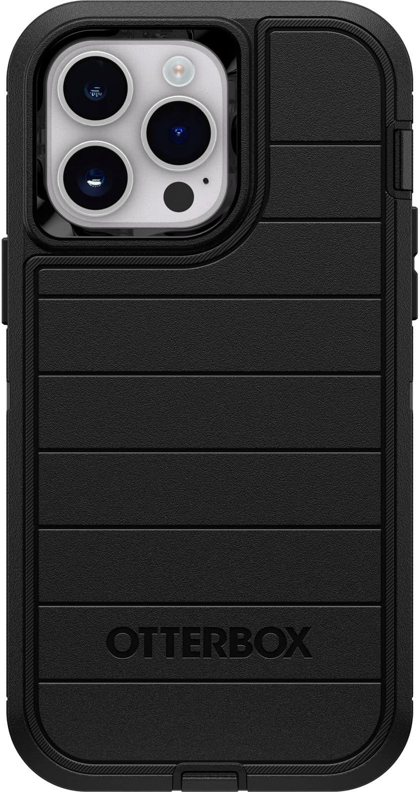 OtterBox - Defender Series Pro Hard Shell for Apple iPhone 14 Pro Max - Black - Front_Zoom