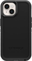 OtterBox - Defender Series Pro XT MagSafe Hard Shell for Apple iPhone 14 and Apple iPhone 13 - Black - Front_Zoom