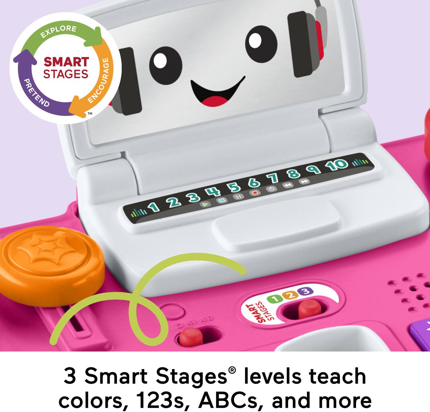 Fisher Price Laugh & Learn Mix & Learn DJ Table, Pink COLLECTIBLES