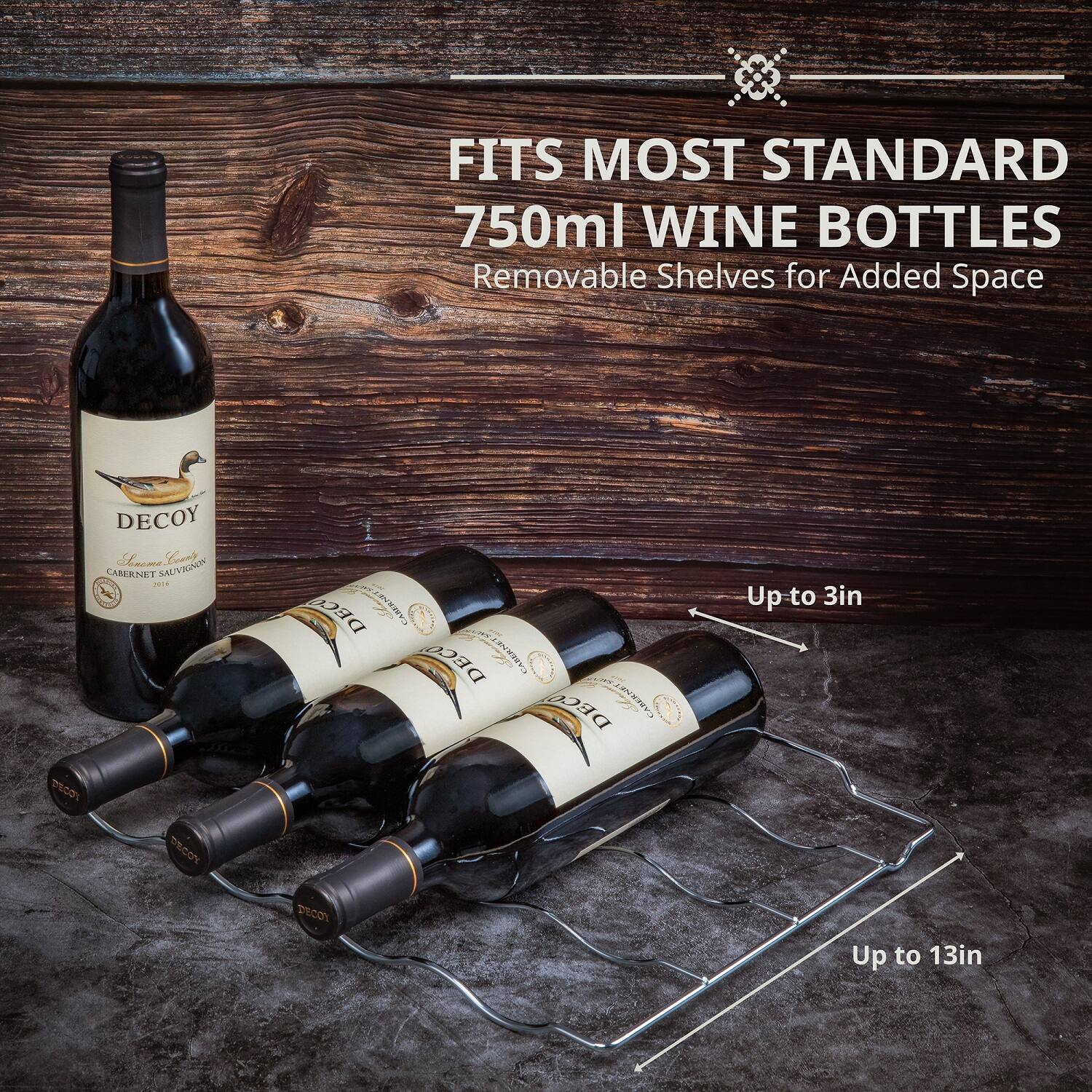 Alt View 14. Ivation - Ivation - 28-Bottle Compressor Freestanding Wine and Beverage Cooler.