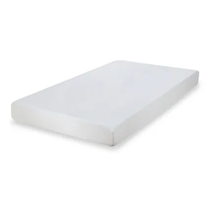 Front. Furniture of America - Artemisia 8" Memory Foam Mattress with 2" Plush Top Layer, CertiPUR-US Certified, Soft Pressure Relief, Rolled in a Box - White.