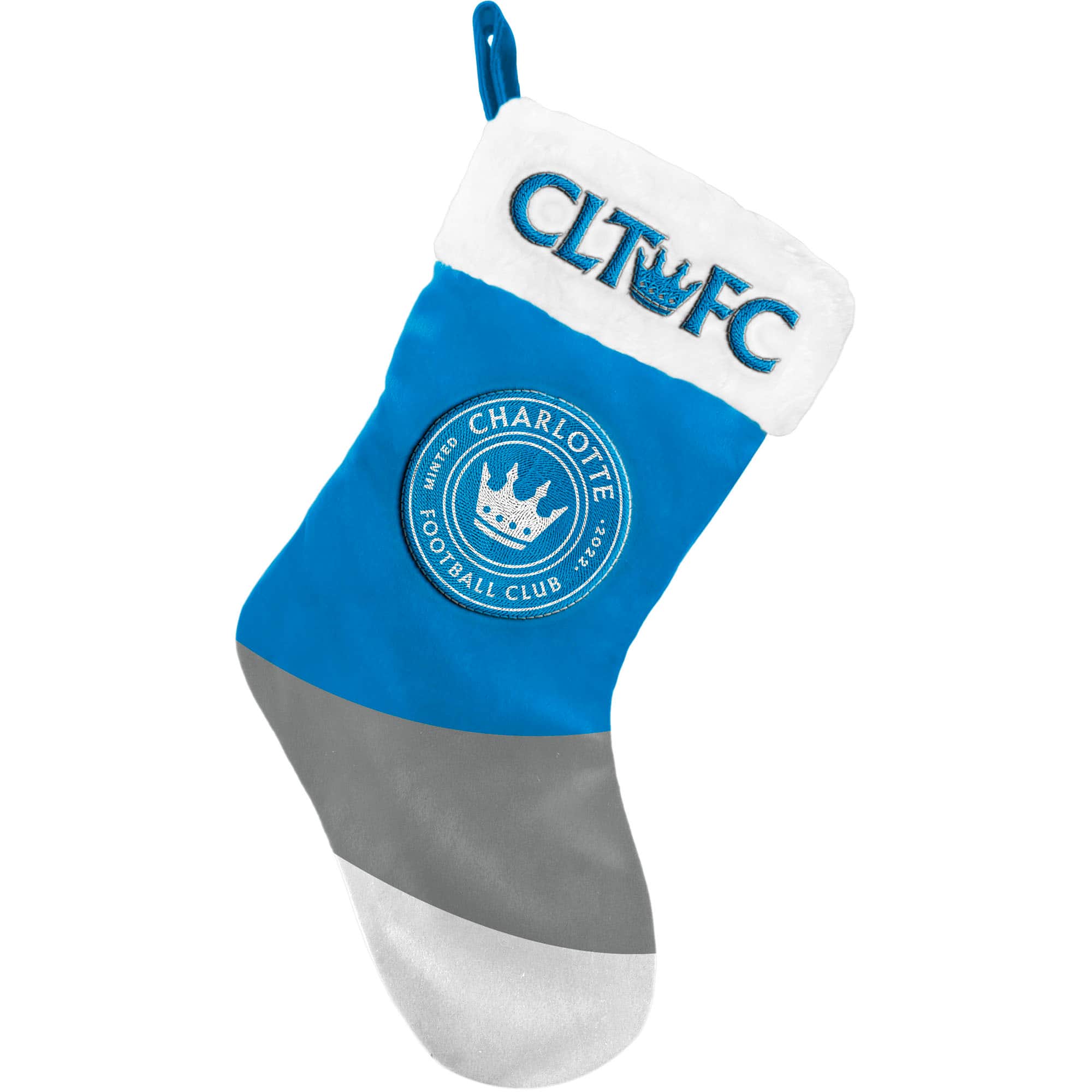 FOCO - Charlotte FC Colorblock Stocking - Blue