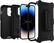 Angle. OtterBox - Defender Series Pro Hard Shell for Apple iPhone 14 Pro - Black.