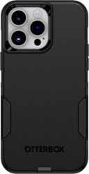 OtterBox - Commuter Series Hard Shell for Apple iPhone 14 Pro Max - Black - Front_Zoom