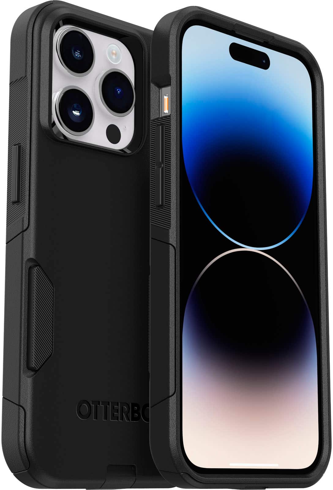 Alt View 1. OtterBox - Commuter Series Hard Shell for Apple iPhone 14 Pro - Black.