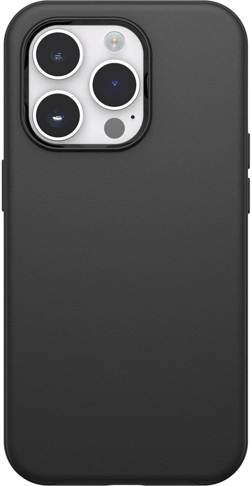 Front. OtterBox - Symmetry Series+ for MagSafe Hard Shell for Apple iPhone 14 Pro - Black.