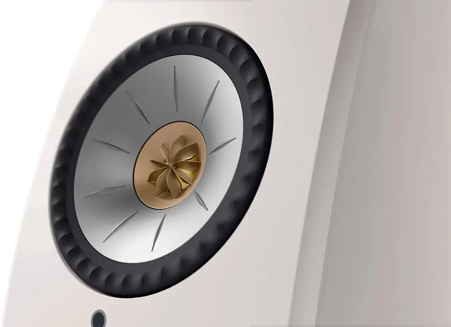 Alt View 13. KEF - LSXII Wireless Bookshelf Speakers Pair - WHITE.