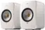Left. KEF - LSXII Wireless Bookshelf Speakers Pair - WHITE.