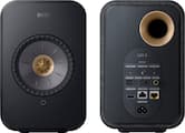 KEF - LSXII Wireless Bookshelf Speakers (Pair) - Black