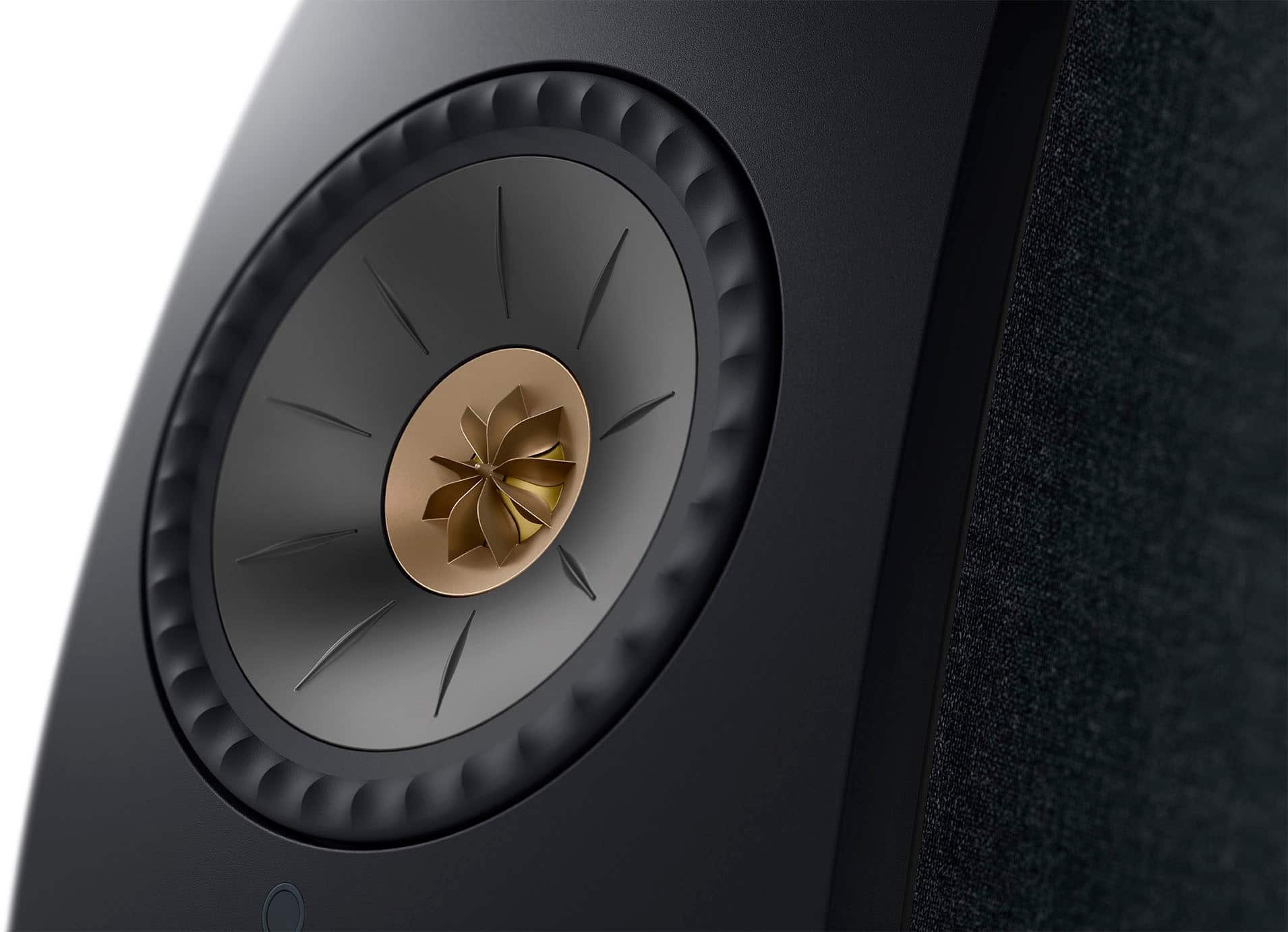 Alt View 13. KEF - LSXII Wireless Bookshelf Speakers Pair - BLACK.