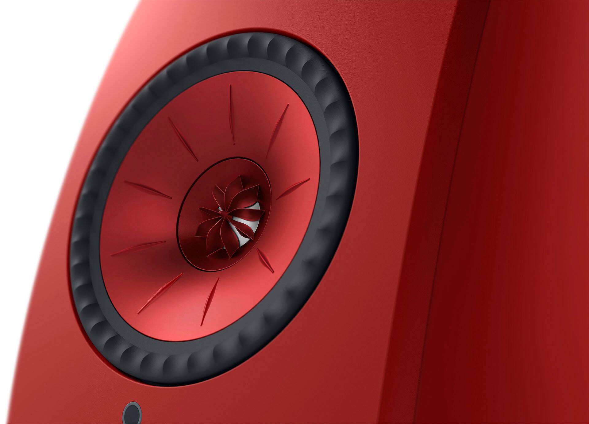 Alt View 13. KEF - LSXII Wireless Bookshelf Speakers Pair - RED.