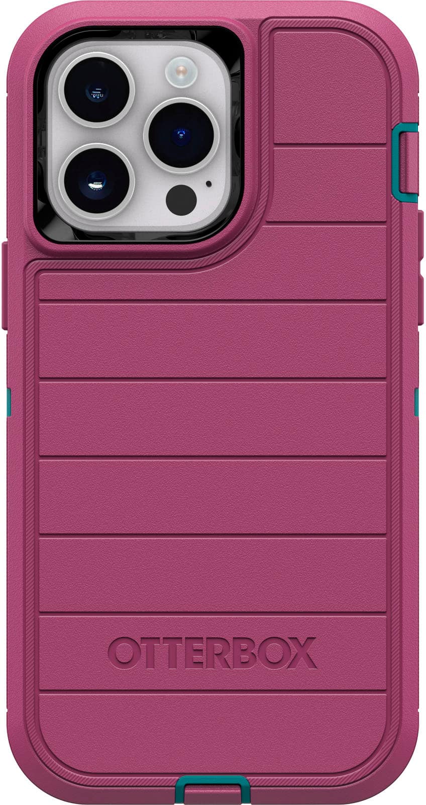 Front. OtterBox - Defender Series Pro Hard Shell for Apple iPhone 14 Pro Max - Canyon Sun.