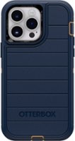 OtterBox - Defender Series Pro Hard Shell for Apple iPhone 14 Pro Max - Blue Suede Shoes - Front_Zoom