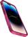 Left. OtterBox - Commuter Series Hard Shell for Apple iPhone 14 Pro Max - Into the Fuchsia.